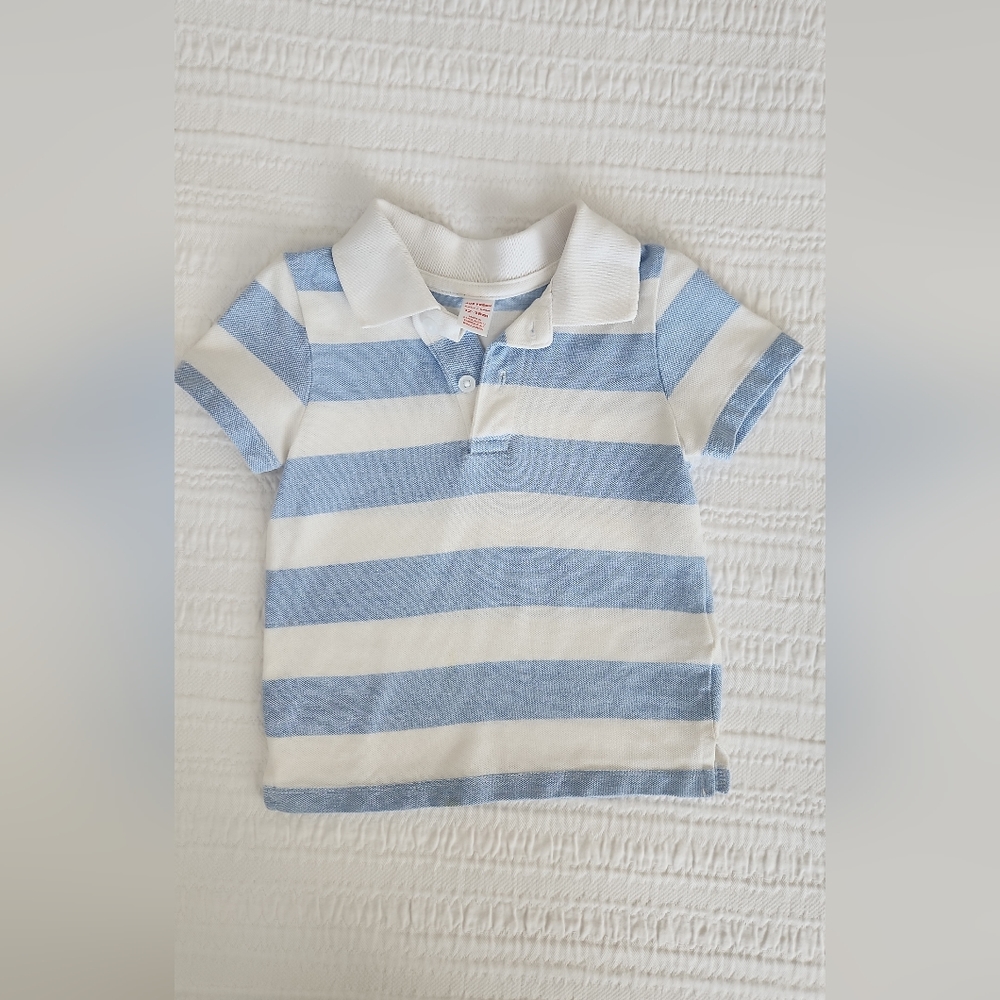 Joe Fresh polo shirt 12-18 mknths EUC